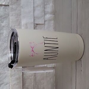 Rae dunn AUNTIE Tumbler stainless steel